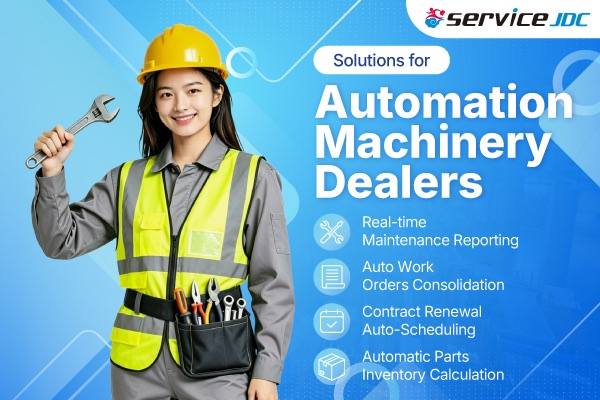 Comprehensive Solutions for Automation Machinery Dealers - Digitization Accelerates Workflow with Data-Driven Operational Strategies